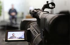 Panasonic bts camera for interview
