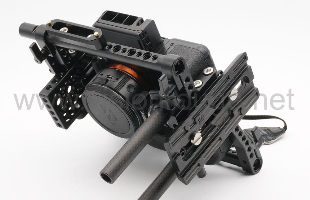 A7S cage battery grip Cage with vinten plate