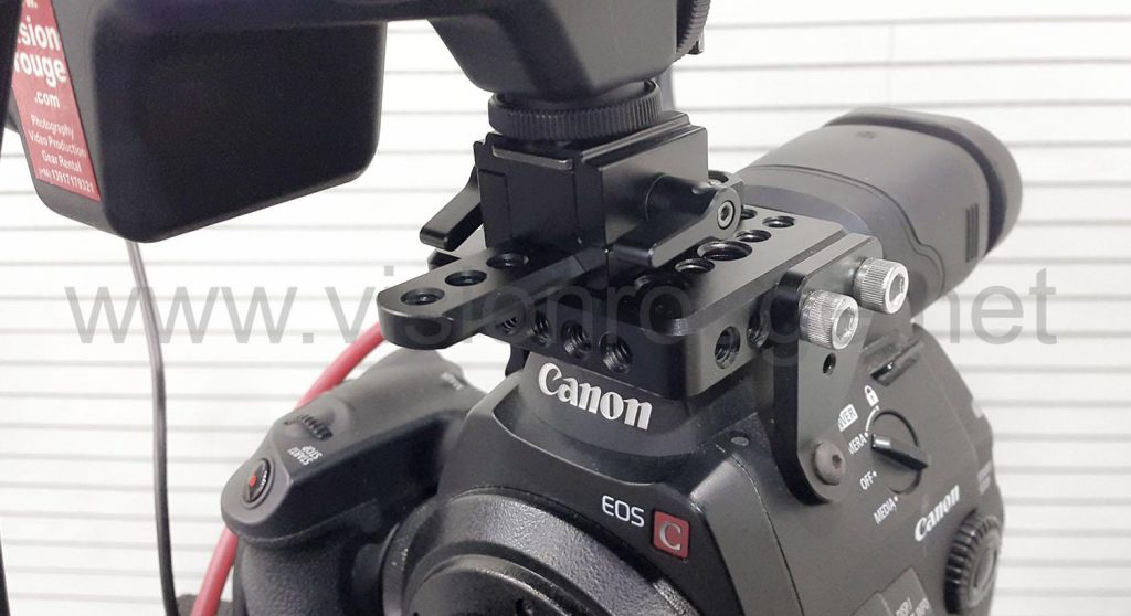 C300 canon hot shoe fixed