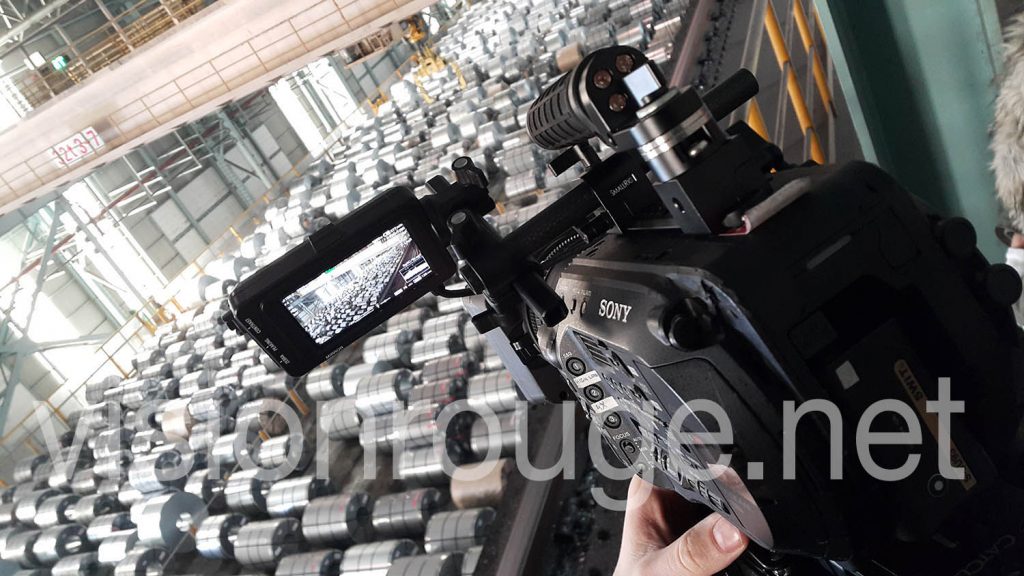 Baosteel corporate movie sound tech & camera rental in baoshan