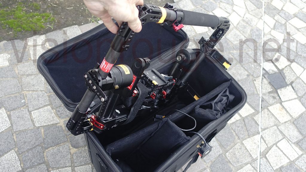 DIY Smallrig cage for DJI Ronin M MX and DJI Ronin review camera operator in Hefei