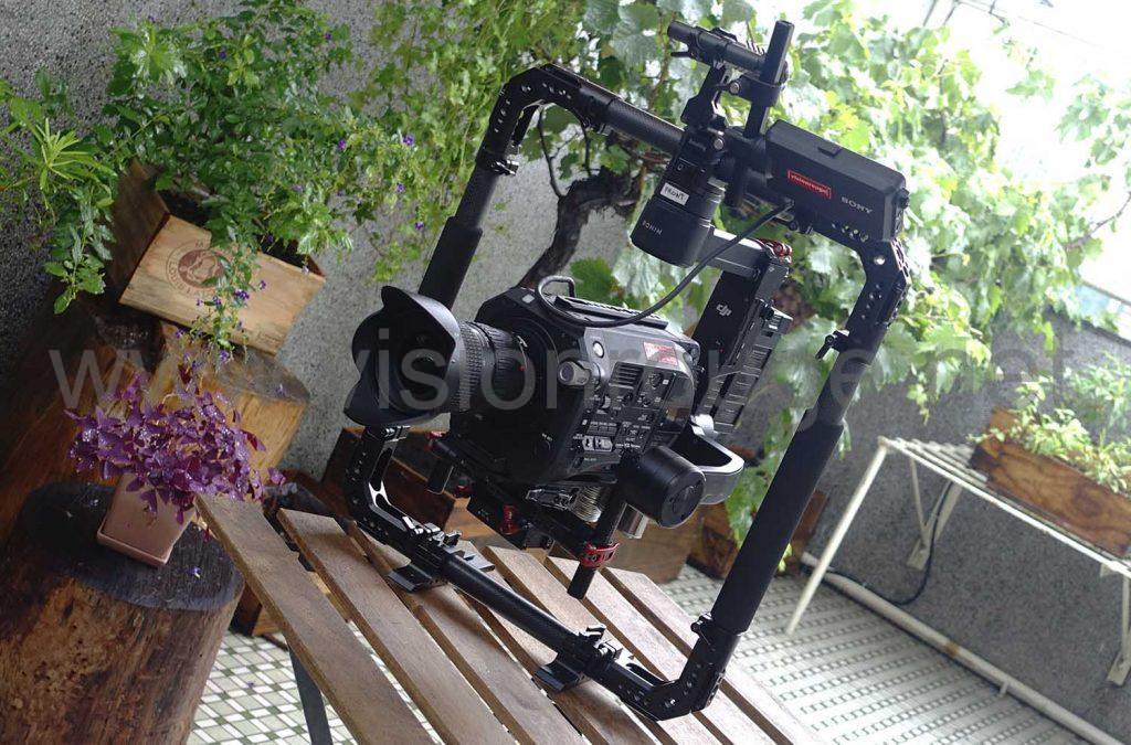 My Smallrig cage for DJI Ronin M MX and DJI Ronin review camera operator in Hefei