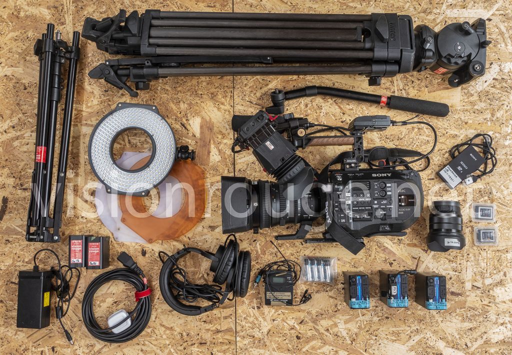 Shenzhen documentary videographer camera kit