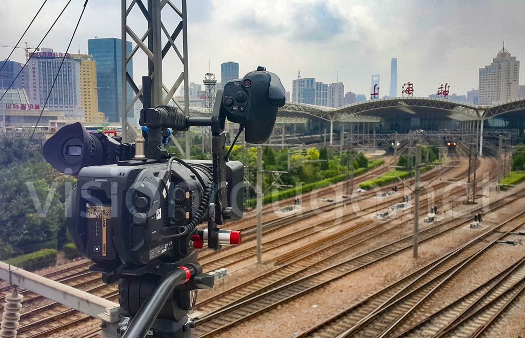 high-speed-train-stock-footage-Shanghai-china