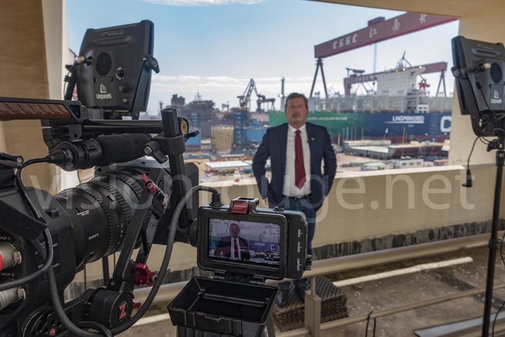LNG Ship video presentation videographer & Grip crew in Shanghai to hire