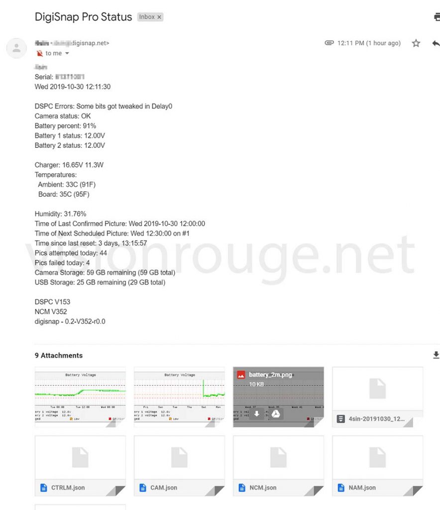 construction time-lapse controller system status