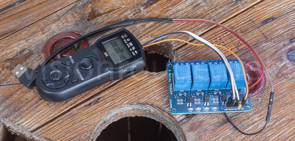 relay board hack intervalometer