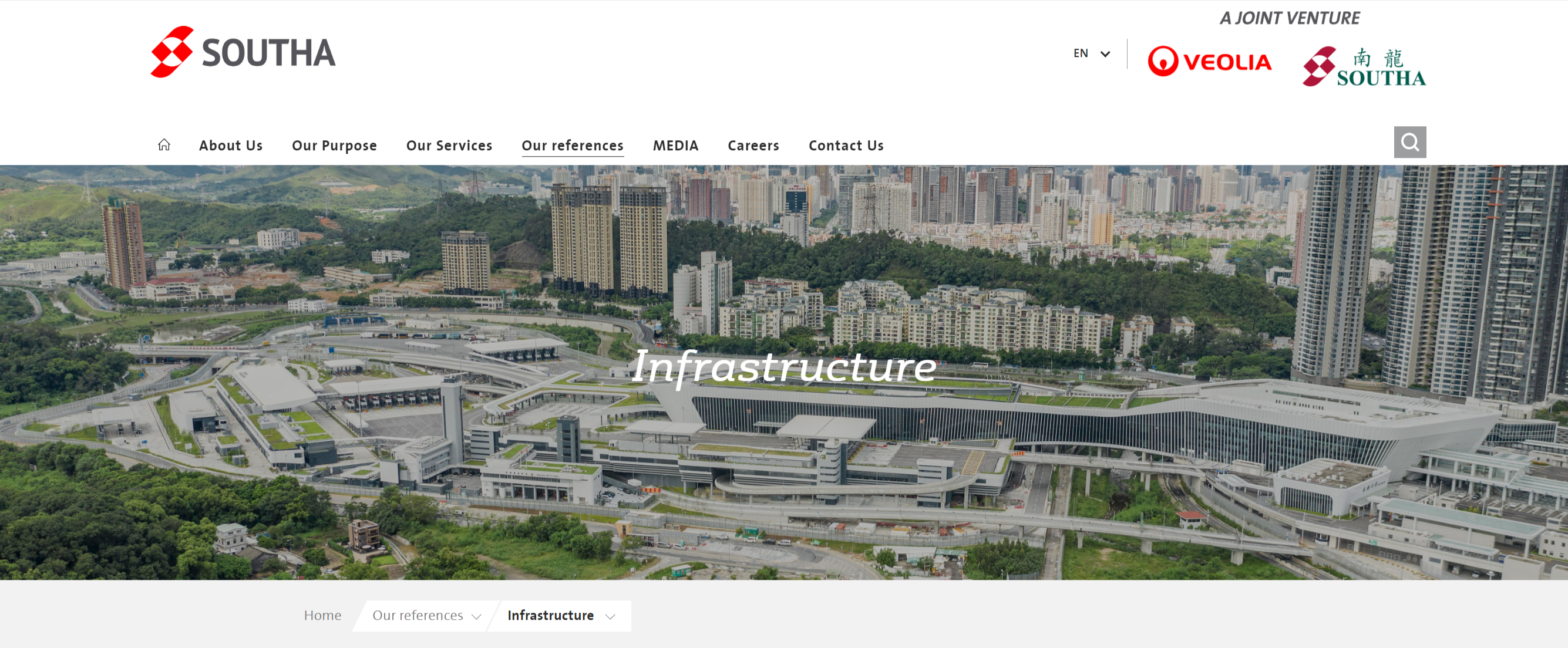 Infrastructure-Veolia-website